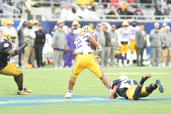 Notre Dame Enfrenta Lsu Durante Citrus Bowl Camping World Stadium — Fotografia de Stock