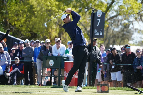 Podczas Trzeciej Rundy Zawodowej Arnold Palmer Bay Hill Club Lodge — Zdjęcie stockowe