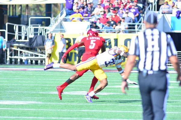 Lsu Face Louisville 71St Citrus Bowl Camping World Stadium Orlando — Stock Photo, Image