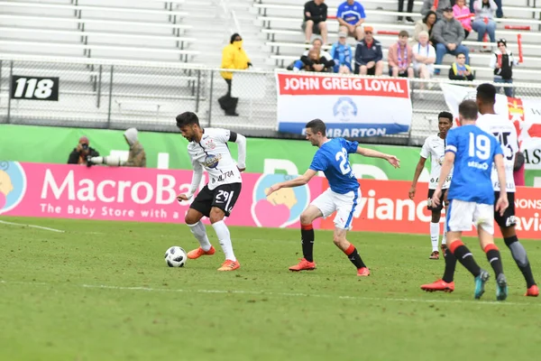 13 Ocak 2018 'de Orlando Florida' daki Spektrum Stadyumu 'nda düzenlenen Florida Kupası' nda Korucular Corinthianlara karşı..