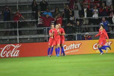 Amerikan Futbol Takımı 15 Kasım 2019 Cuma günü Orlando Florida 'daki Exploria Stadyumu' nda oynanan Concacaf Uluslar Ligi karşılaşmasında Kanada 'ya ev sahipliği yapmaktadır.