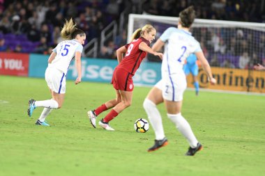 ABD, 7 Mart 2018 tarihinde Orlando City Stadyumu 'ndaki SheBelives Kupası' nda İngiltere ile karşı karşıya geldi.. 