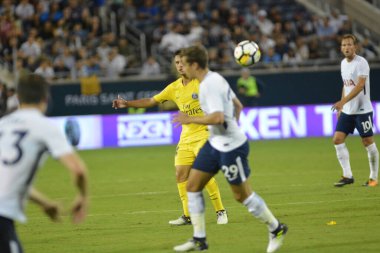 Paris Saint-Germain, Tottenham Hotspur 'a karşı 22 Temmuz 2017' de Orlando Florida 'daki Citrus Bowl' da.   