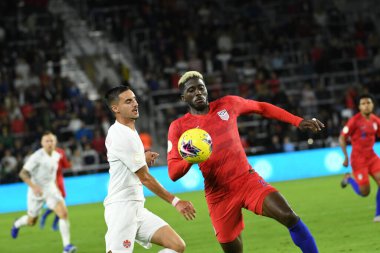 Amerikan Futbol Takımı 15 Kasım 2019 Cuma günü Orlando Florida 'daki Exploria Stadyumu' nda oynanan Concacaf Uluslar Ligi karşılaşmasında Kanada 'ya ev sahipliği yapmaktadır.