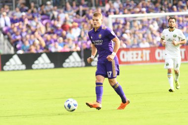 Orlando City 8 Nisan 2018 'de Orlando Florida' daki Exploria Stadyumu 'nda Portland Timbers' a ev sahipliği yaptı.. 