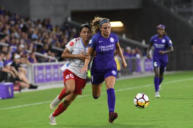 Orland Pride, 25 Ağustos 2018 'de Orlando Florida' daki Exploria Stadyumu 'nda Chicago Red Stars' a ev sahipliği yapıyor..  