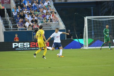 Paris Saint-Germain, Tottenham Hotspur 'a karşı 22 Temmuz 2017' de Orlando Florida 'daki Citrus Bowl' da.  
