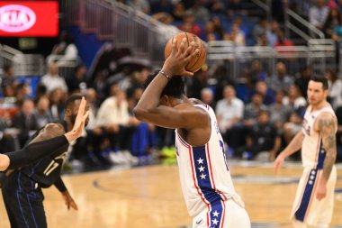 Orlando Magic, Philadelphia 76ers 'ı 14 Kasım 2018' de Orlando Florida 'daki Amway Center' da ağırlıyor..