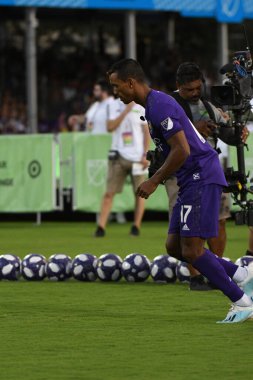 30 Temmuz 2019 'da Orlando Florida' da Disney 'in Vahşi Spor Dünyası' nda MLS All-Star Yetenek Yarışması. 