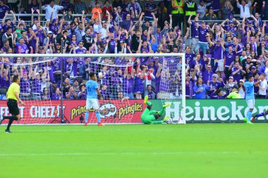 Orlando City, 5 Mart 2017 'de Orlando City Stadyumu' nda NYC FC 'ye ev sahipliği yaptı..  