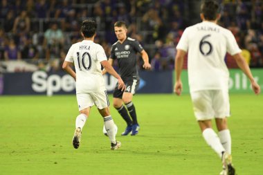 Orlando City 21 Nisan 2018 'de Orlando Florida' daki Exploria Stadyumu 'nda San Jose depremlerine ev sahipliği yaptı..  