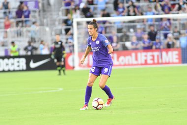 Orlando Pride 28 Haziran 2018 'de Orlando City Stadyumu' nda Houston Dash 'e ev sahipliği yaptı..  