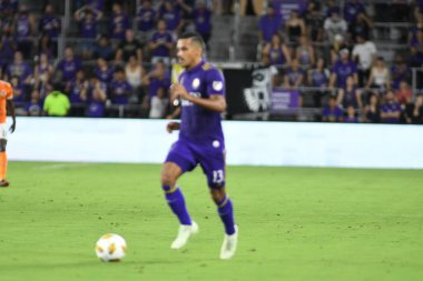 Orlando City SC, 22 Eylül 2018 'de Florida Exploria Stadyumu' nda Houston Dynamo 'yu ağırladı..