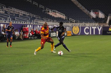 Orlando City SC, 29 Haziran 2016 'da Orlando Florida' daki Kamp Dünyası Stadyumu 'nda Fort Lauderdale Strikers' a ev sahipliği yaptı..