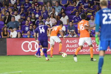 Orlando City SC, 22 Eylül 2018 'de Florida Exploria Stadyumu' nda Houston Dynamo 'yu ağırladı..