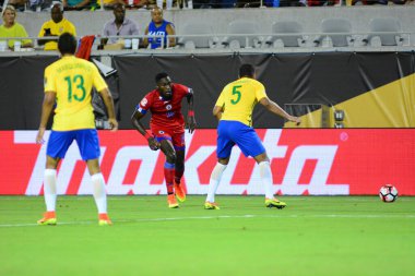 Brezilya, 8 Haziran 2016 tarihinde Orlando Florida 'daki Copa America Centenario' da Haiti ile karşılaştı..