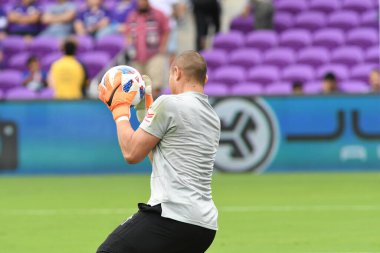 Orlando City, 31 Mart 2018 'de Orlando Florida' daki Exploria Stadyumu 'nda New York Red Bulls' a ev sahipliği yaptı..  
