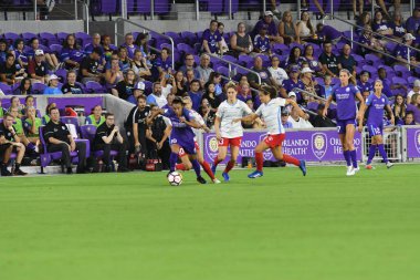 Orland Pride, 25 Ağustos 2018 'de Orlando Florida' daki Exploria Stadyumu 'nda Chicago Red Stars' a ev sahipliği yapıyor.. 