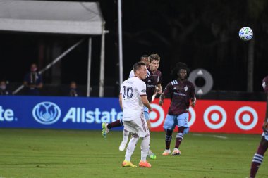 Real Salt Lake, 12 Temmuz 2020 'de Orlando Florida' da düzenlenen MLS Sırt Turnuvası sırasında Colorado Rapids ile karşı karşıya.