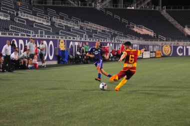 Orlando City SC, 29 Haziran 2016 'da Orlando Florida' daki Kamp Dünyası Stadyumu 'nda Fort Lauderdale Strikers' a ev sahipliği yaptı..