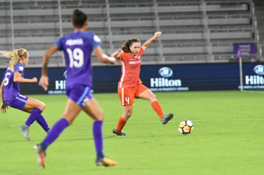 Orlando Pride 28 Haziran 2018 'de Orlando City Stadyumu' nda Houston Dash 'e ev sahipliği yaptı..  