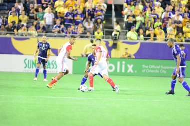 Orlando City SC, 18 Haziran 2016 'da Orlando Florida' daki Camp World Stadyumu 'nda San Jose Depremleri' ne ev sahipliği yaptı..