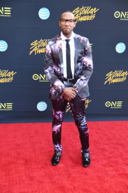 24 Mart 2018 Cumartesi günü Las Vegas 'taki Orleans Resort' ta düzenlenen 33. Yıldız Ödülleri Kırmızı Halı sırasında ünlüler.