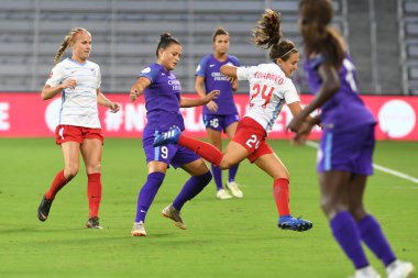 Orland Pride, 25 Ağustos 2018 'de Orlando Florida' daki Exploria Stadyumu 'nda Chicago Red Stars' a ev sahipliği yapıyor..  