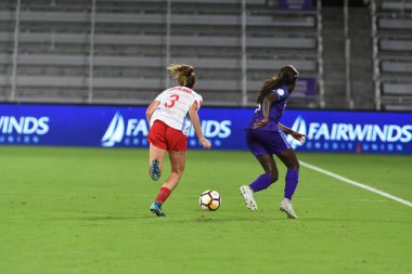 Orland Pride, 25 Ağustos 2018 'de Orlando Florida' daki Exploria Stadyumu 'nda Chicago Red Stars' a ev sahipliği yapıyor..  