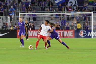 Orland Pride, 25 Ağustos 2018 'de Orlando Florida' daki Exploria Stadyumu 'nda Chicago Red Stars' a ev sahipliği yapıyor..  