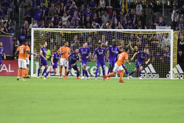 Orlando City SC, 22 Eylül 2018 'de Florida Exploria Stadyumu' nda Houston Dynamo 'yu ağırladı.. 