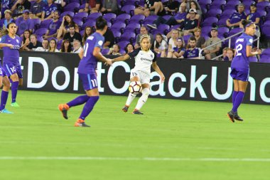 Orlando Pride, 23 Mayıs 2018 'de Orlando Florida' daki Exploria Stadyumu 'nda Kuzey Carolina Cesareti' ne ev sahipliği yapmaktadır..  