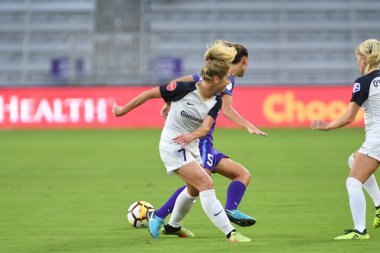 Orlando Pride, 23 Mayıs 2018 'de Orlando Florida' daki Exploria Stadyumu 'nda Kuzey Carolina Cesareti' ne ev sahipliği yapmaktadır..  