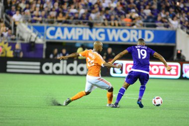 Orlando City SC, 8 Temmuz 2016 'da Orlando Florida' daki Camp World Stadyumu 'nda Houston Dynamo' ya ev sahipliği yaptı..