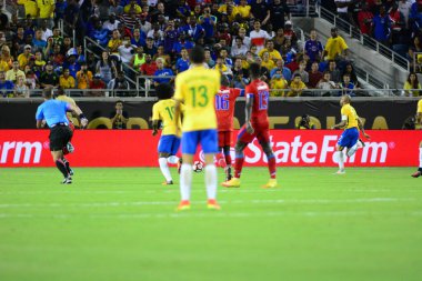 Brezilya, 8 Haziran 2016 tarihinde Orlando Florida 'daki Copa America Centenario' da Haiti ile karşılaştı..