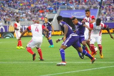 Orlando City SC, 18 Haziran 2016 'da Orlando Florida' daki Camp World Stadyumu 'nda San Jose Depremleri' ne ev sahipliği yaptı..