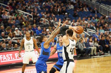 Orlando Magic, 26 Ocak 2020 'de Orlando Florida' daki Amway Center 'da Los Angeles Clippers' a ev sahipliği yaptı..  
