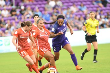 Orlando Pride, 27 Haziran 2018 tarihinde Orlando City Stadyumu 'nda Houston Dash' e ev sahipliği yaptı..  