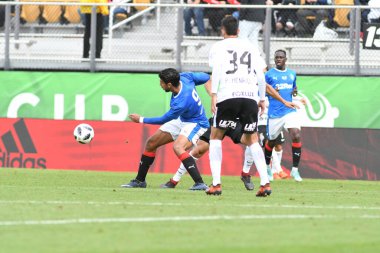 13 Ocak 2018 'de Orlando Florida' daki Spektrum Stadyumu 'nda düzenlenen Florida Kupası' nda Korucular Corinthianlara karşı..