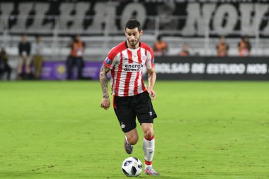 Korintliler, 10 Ocak 2018 'de Orlando City Stadyumu' nda düzenlenen Florida Kupası 'nda PSV Eindhoven' a karşı..  