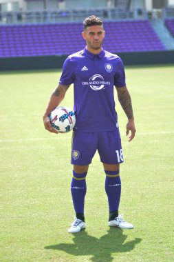 Orlando City SC, Dom Dwyer 'ı tanıtmak için bir basın toplantısı düzenledi..  