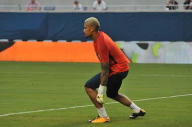 Paris Saint-Germain, Tottenham Hotspur 'a karşı 22 Temmuz 2017' de Orlando Florida 'daki Citrus Bowl' da.  