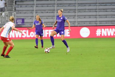 Orland Pride, 25 Ağustos 2018 'de Orlando Florida' daki Exploria Stadyumu 'nda Chicago Red Stars' a ev sahipliği yapıyor..  