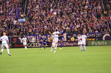 Orlando City SC, 3 Ekim 2015 'te Dünya Kampı Stadyumu' nda Montreal Çarpması 'na ev sahipliği yaptı.. 