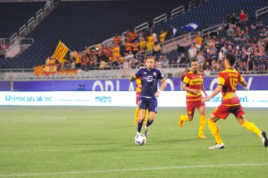 Orlando City SC, 29 Haziran 2016 'da Orlando Florida' daki Kamp Dünyası Stadyumu 'nda Fort Lauderdale Strikers' a ev sahipliği yaptı..