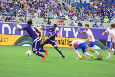 Orlando City, 24 Ağustos 2016 'da Orlando Florida' daki Kamp Dünyası Stadyumunda Toronto FC 'ye ev sahipliği yaptı..