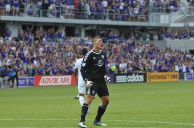 Orlando City 15 Nisan 2017 'de Florida, Orlando' daki Citrus Bowl 'da Los Angeles Galaksisine ev sahipliği yaptı..  