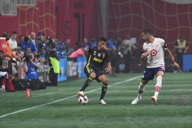 1 Ağustos 2018 tarihinde Atlanta 'daki Mercedez Benz Stadyumu' nda tüm yıldızlar Juventus 'a karşı..  