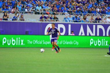 Orlando City SC, 18 Haziran 2016 'da Orlando Florida' daki Camp World Stadyumu 'nda San Jose Depremleri' ne ev sahipliği yaptı..