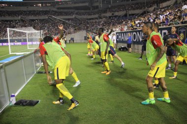 Paris Saint-Germain, Tottenham Hotspur 'a karşı 22 Temmuz 2017' de Orlando Florida 'daki Citrus Bowl' da.  